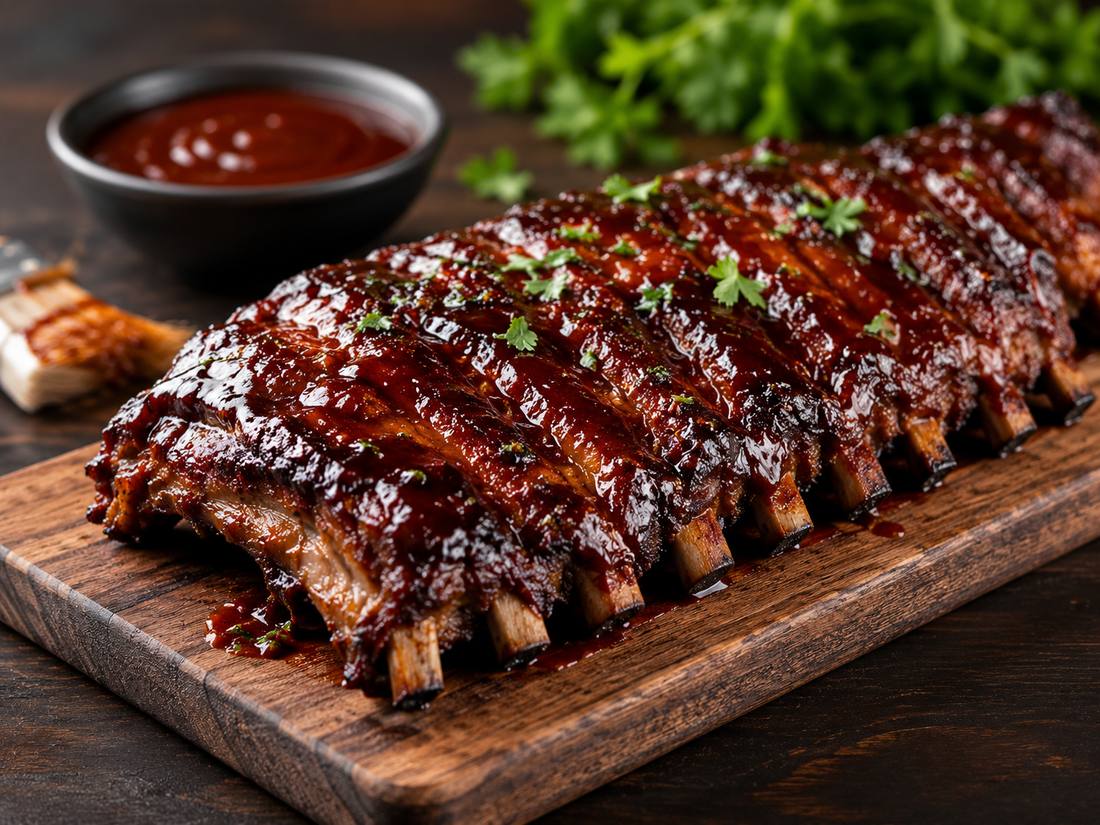 Costillas BBQ en Olla de Presión